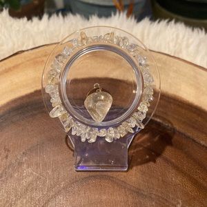 Citrine Bracelet & Pendent Set